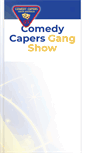 Mobile Screenshot of comedycapersgangshow.org.au